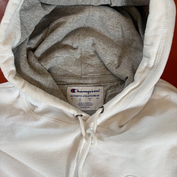White Champion Hoodie - Picture 3 of 3